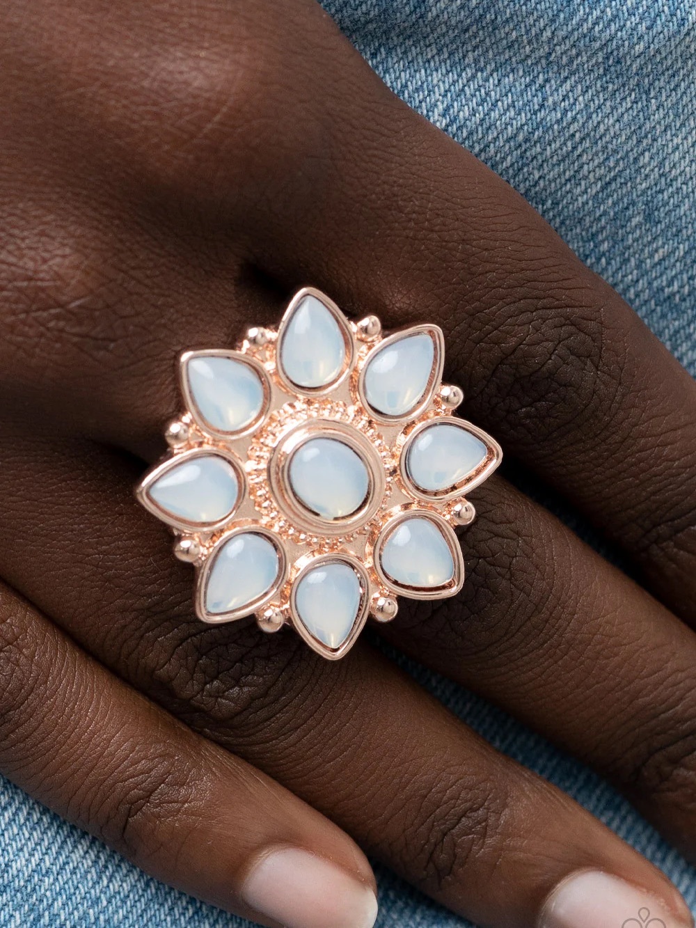 Paparazzi Jewelry - Enchanted Orchard Gold Rose Ring - Vintage